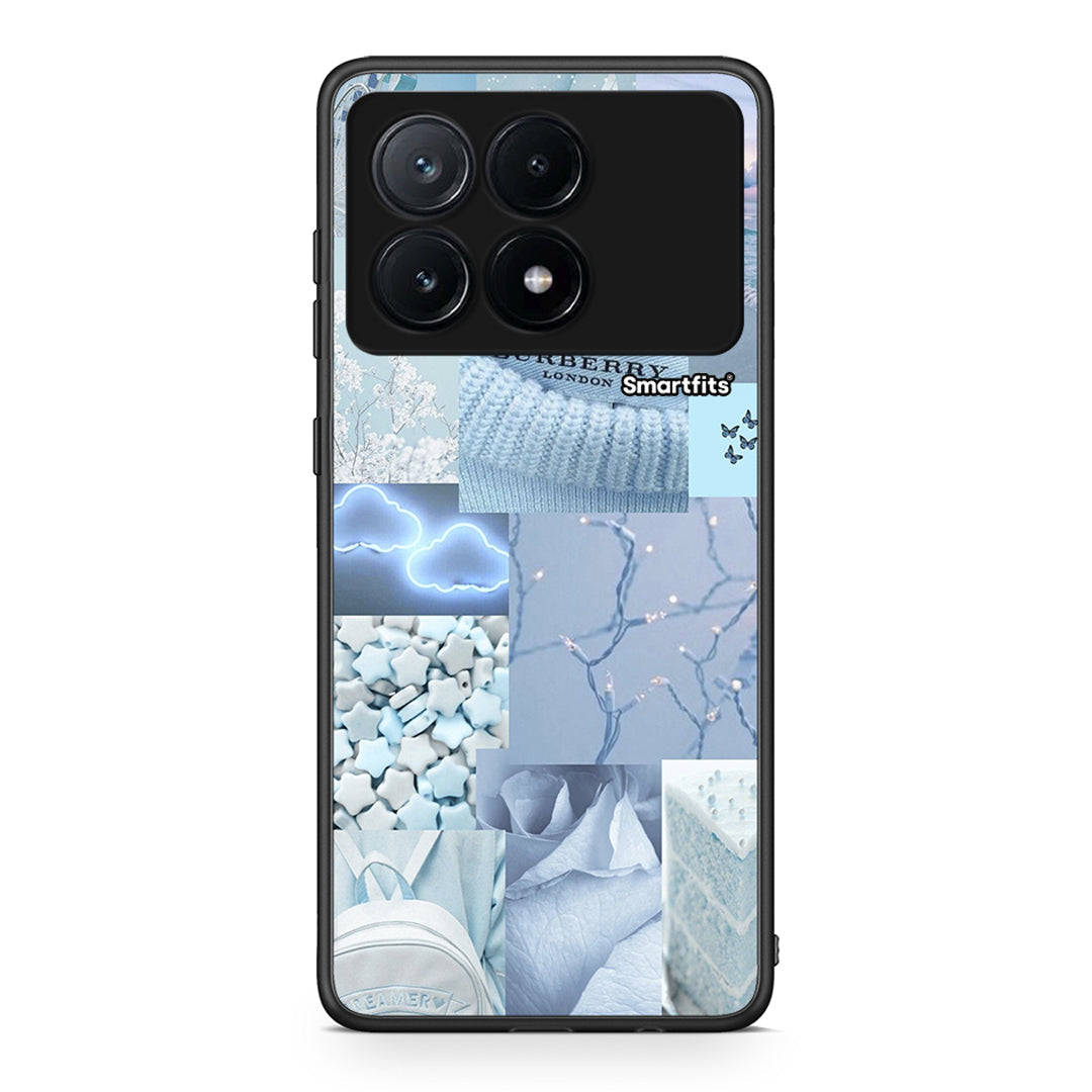 Xiaomi Poco X6 Pro 5G Ciel Aesthetic Collage θήκη από τη Smartfits με σχέδιο στο πίσω μέρος και μαύρο περίβλημα | Smartphone case with colorful back and black bezels by Smartfits