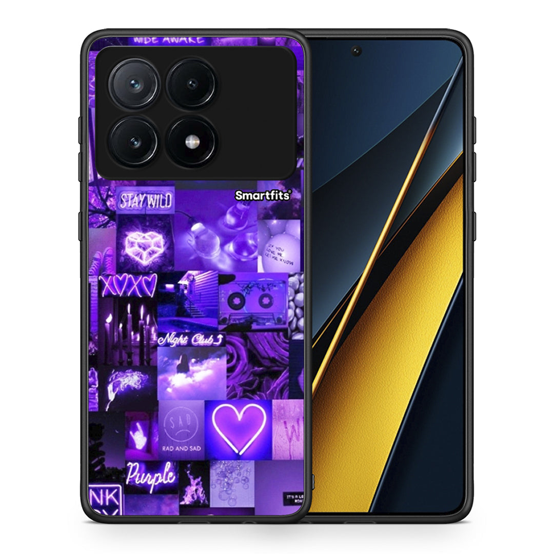 Collage Stay Wild - Xiaomi Poco X6 Pro 5G θήκη