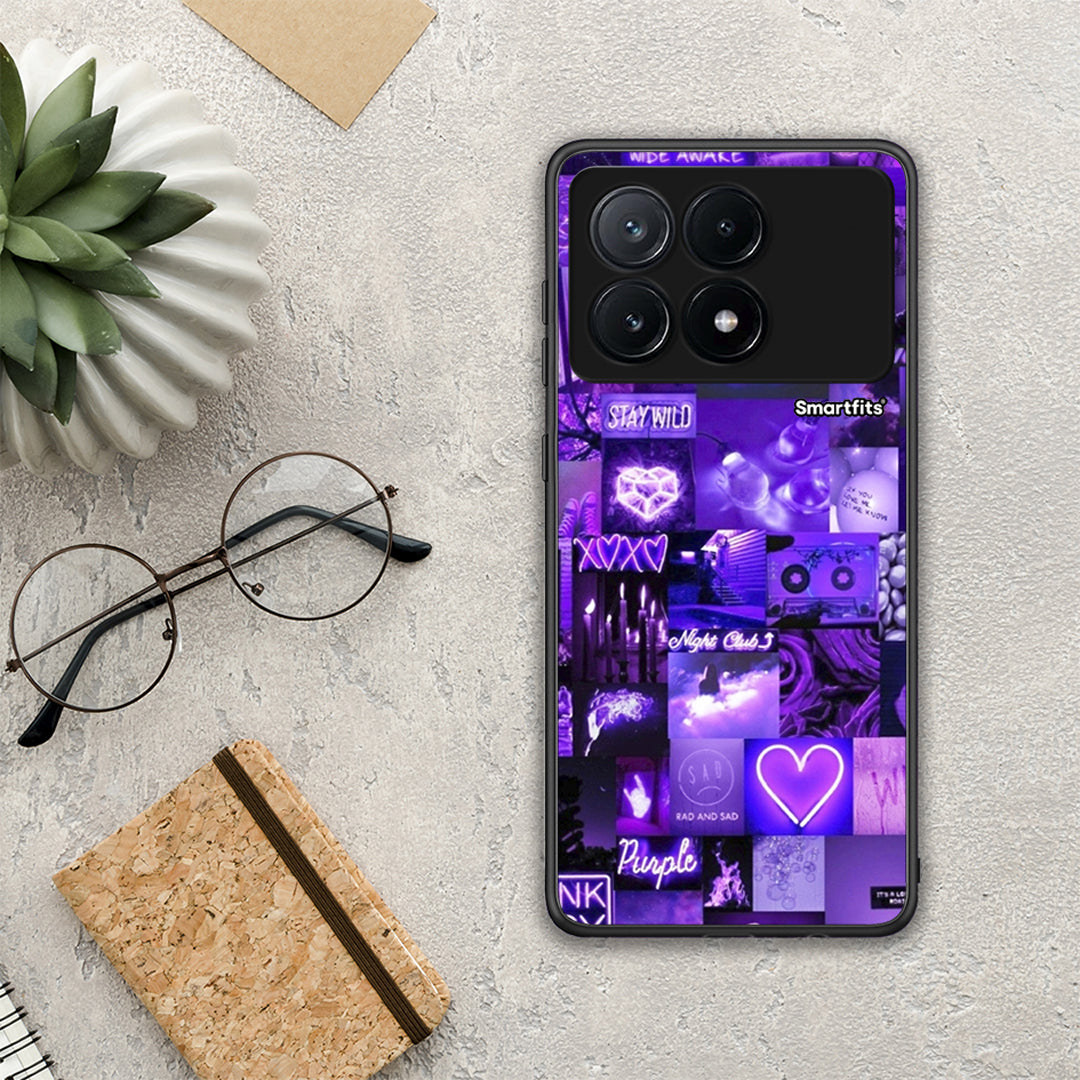 Collage Stay Wild - Xiaomi Poco X6 Pro 5G θήκη