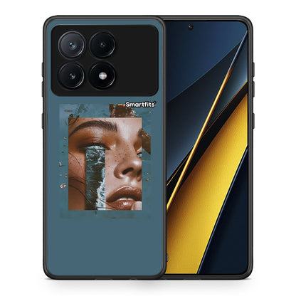 Θήκη Xiaomi Poco X6 Pro 5G Cry An Ocean από τη Smartfits με σχέδιο στο πίσω μέρος και μαύρο περίβλημα | Xiaomi Poco X6 Pro 5G Cry An Ocean case with colorful back and black bezels