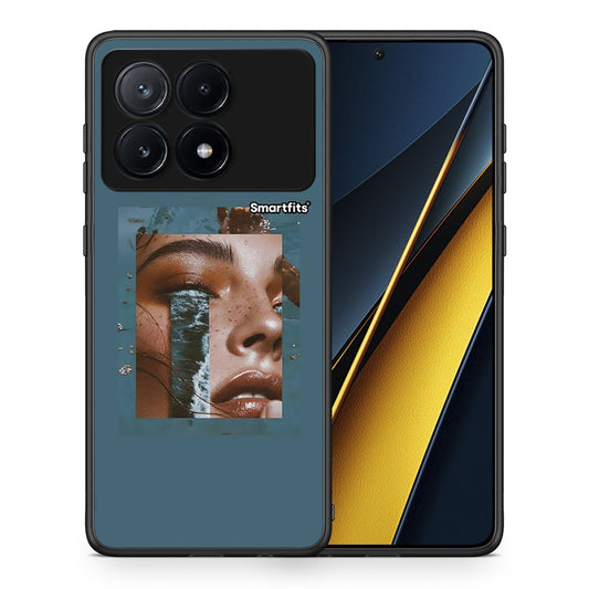 Θήκη Xiaomi Poco X6 Pro 5G Cry An Ocean από τη Smartfits με σχέδιο στο πίσω μέρος και μαύρο περίβλημα | Xiaomi Poco X6 Pro 5G Cry An Ocean case with colorful back and black bezels