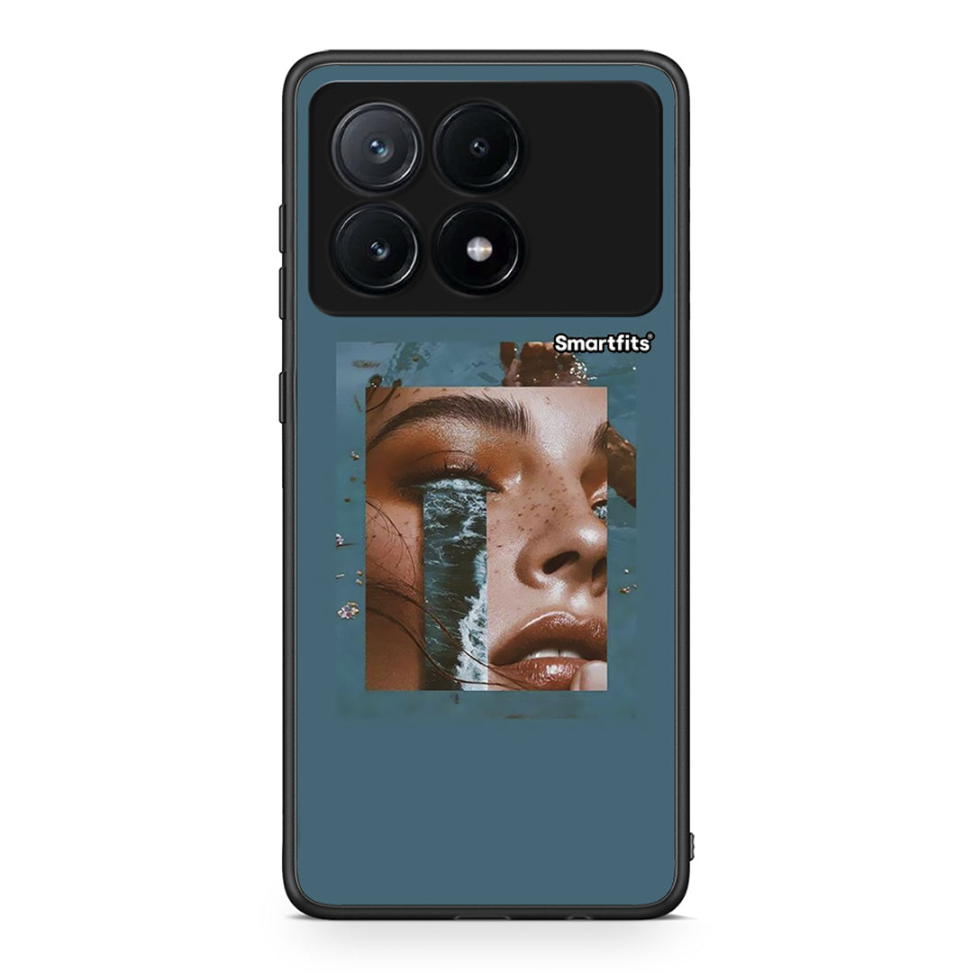 Xiaomi Poco X6 Pro 5G Cry An Ocean θήκη από τη Smartfits με σχέδιο στο πίσω μέρος και μαύρο περίβλημα | Smartphone case with colorful back and black bezels by Smartfits