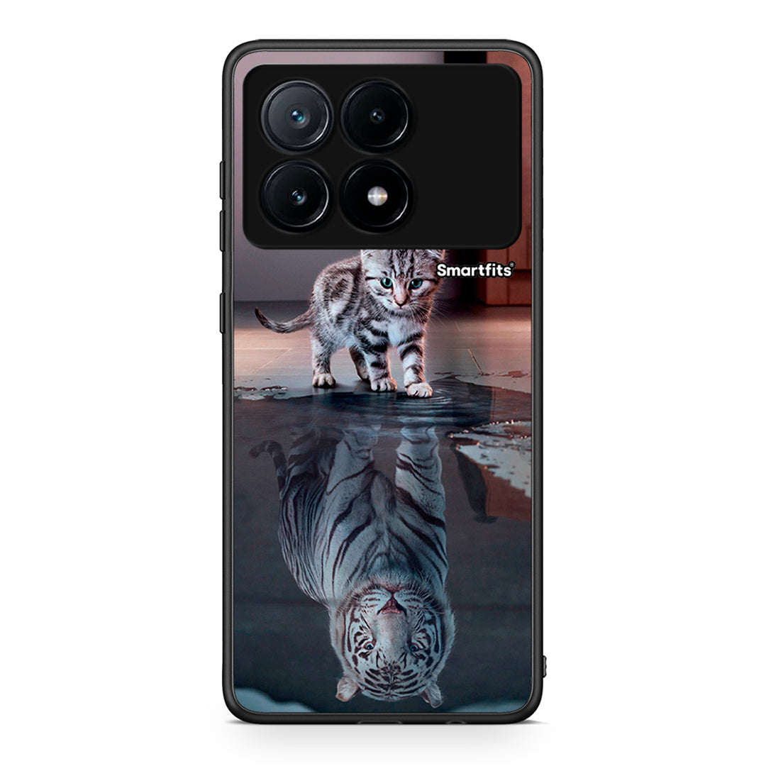 4 - Xiaomi Poco X6 Pro 5G Tiger Cute case, cover, bumper