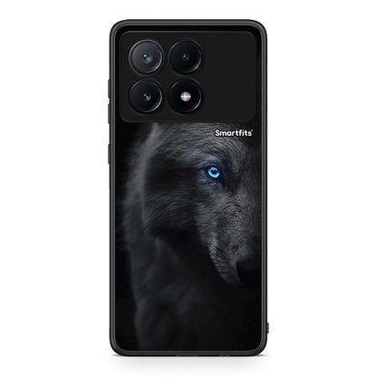 Xiaomi Poco X6 Pro 5G Dark Wolf θήκη από τη Smartfits με σχέδιο στο πίσω μέρος και μαύρο περίβλημα | Smartphone case with colorful back and black bezels by Smartfits