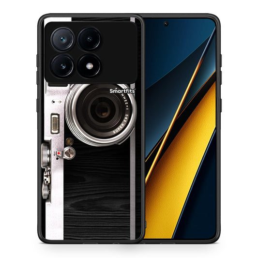 Θήκη Xiaomi Poco X6 Pro 5G Emily In Paris από τη Smartfits με σχέδιο στο πίσω μέρος και μαύρο περίβλημα | Xiaomi Poco X6 Pro 5G Emily In Paris case with colorful back and black bezels