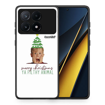 Θήκη Xiaomi Poco X6 Pro 5G Filthy Animal από τη Smartfits με σχέδιο στο πίσω μέρος και μαύρο περίβλημα | Xiaomi Poco X6 Pro 5G Filthy Animal case with colorful back and black bezels