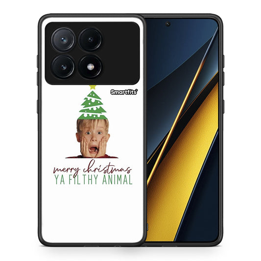 Θήκη Xiaomi Poco X6 Pro 5G Filthy Animal από τη Smartfits με σχέδιο στο πίσω μέρος και μαύρο περίβλημα | Xiaomi Poco X6 Pro 5G Filthy Animal case with colorful back and black bezels