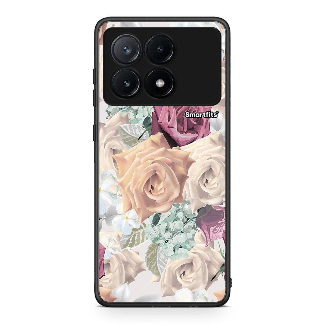 99 - Xiaomi Poco X6 Pro 5G Bouquet Floral case, cover, bumper