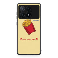 Thumbnail for Xiaomi Poco X6 Pro 5G Fries Before Guys Θήκη Αγίου Βαλεντίνου από τη Smartfits με σχέδιο στο πίσω μέρος και μαύρο περίβλημα | Smartphone case with colorful back and black bezels by Smartfits