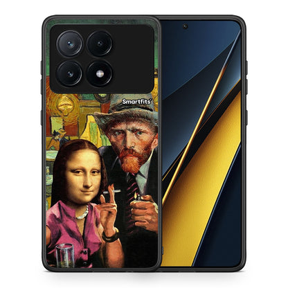 Θήκη Xiaomi Poco X6 Pro 5G Funny Art από τη Smartfits με σχέδιο στο πίσω μέρος και μαύρο περίβλημα | Xiaomi Poco X6 Pro 5G Funny Art case with colorful back and black bezels