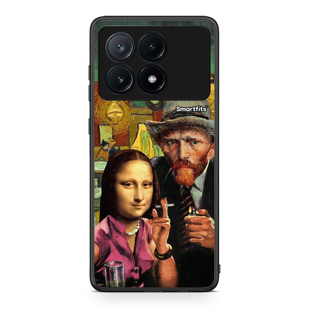 Xiaomi Poco X6 Pro 5G Funny Art θήκη από τη Smartfits με σχέδιο στο πίσω μέρος και μαύρο περίβλημα | Smartphone case with colorful back and black bezels by Smartfits