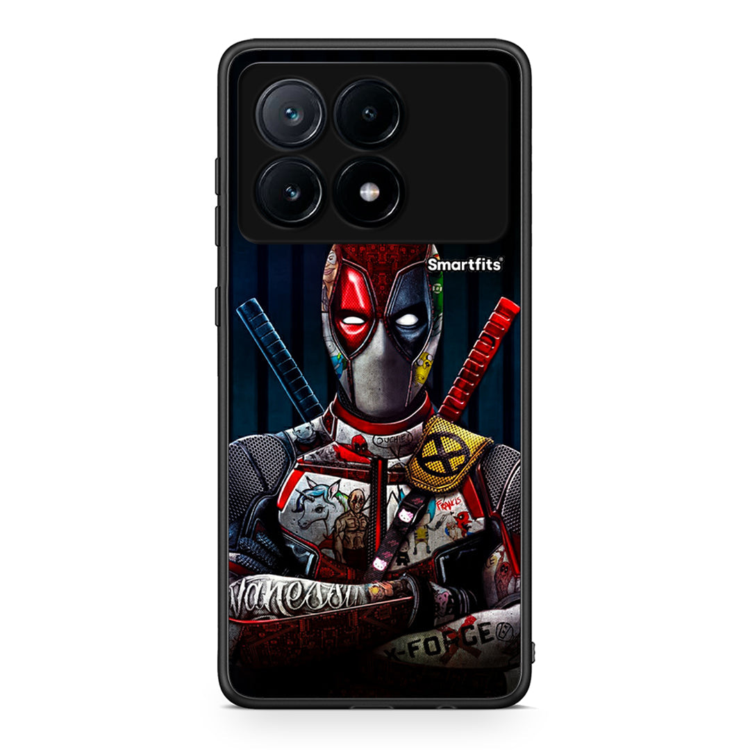 Xiaomi Poco X6 Pro 5G Funny Guy θήκη από τη Smartfits με σχέδιο στο πίσω μέρος και μαύρο περίβλημα | Smartphone case with colorful back and black bezels by Smartfits