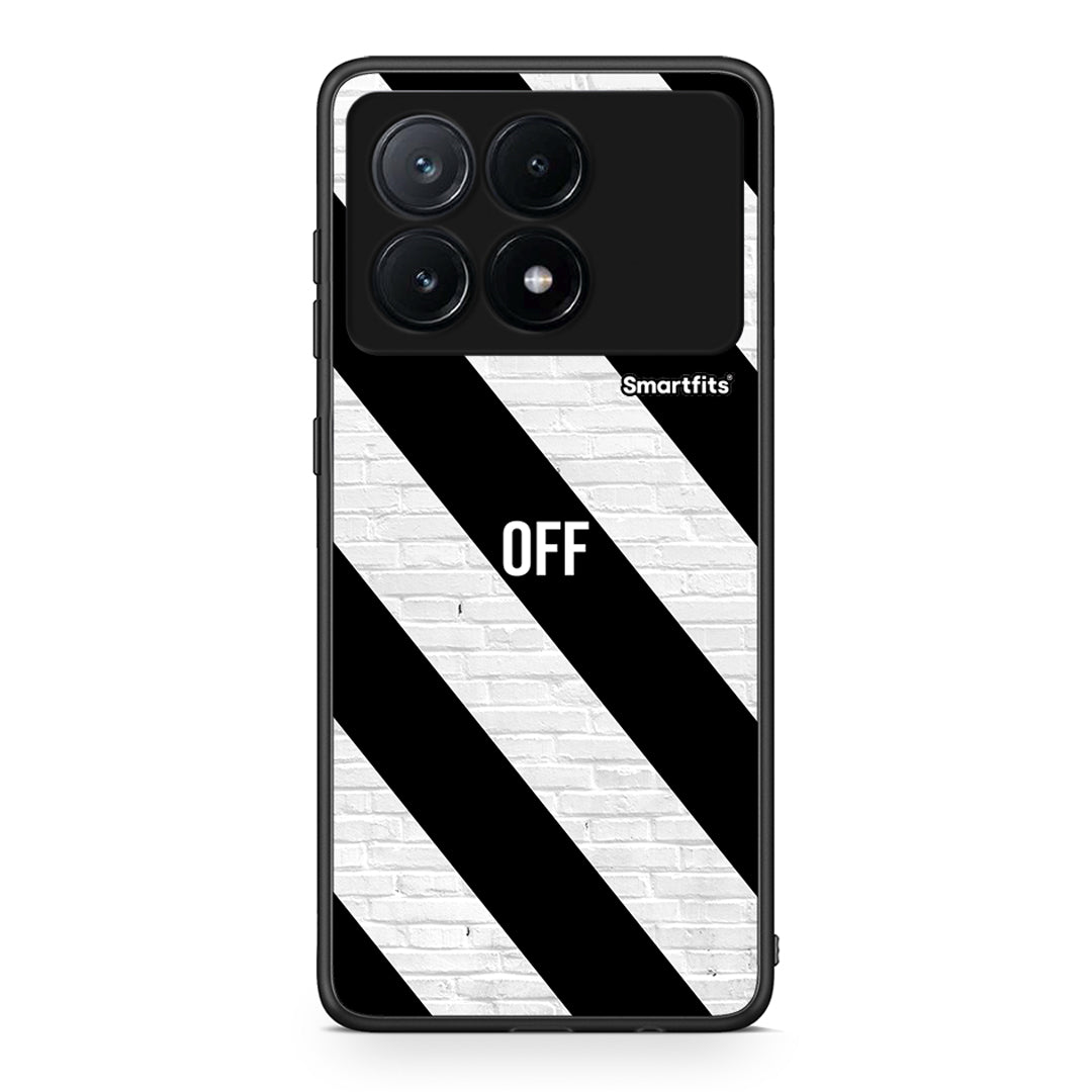 Xiaomi Poco X6 Pro 5G Get Off θήκη από τη Smartfits με σχέδιο στο πίσω μέρος και μαύρο περίβλημα | Smartphone case with colorful back and black bezels by Smartfits
