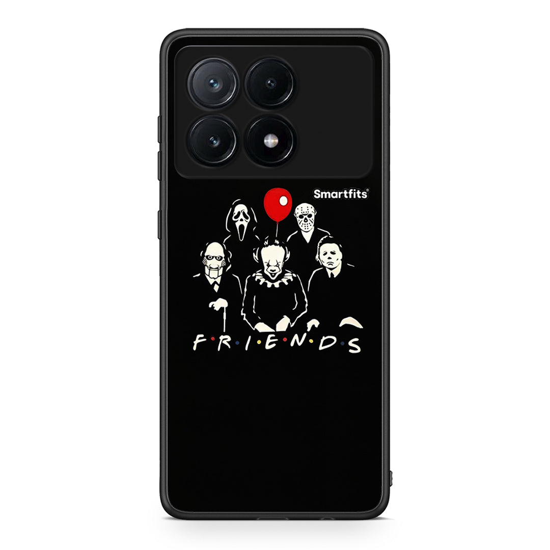 Xiaomi Poco X6 Pro 5G Halloween Friends Θήκη από τη Smartfits με σχέδιο στο πίσω μέρος και μαύρο περίβλημα | Smartphone case with colorful back and black bezels by Smartfits