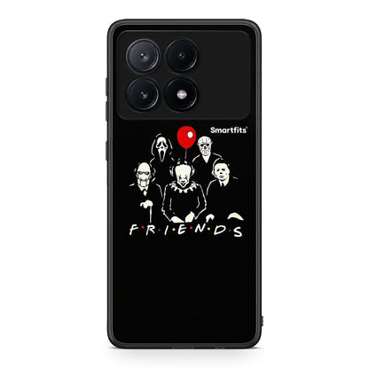 Xiaomi Poco X6 Pro 5G Halloween Friends Θήκη από τη Smartfits με σχέδιο στο πίσω μέρος και μαύρο περίβλημα | Smartphone case with colorful back and black bezels by Smartfits