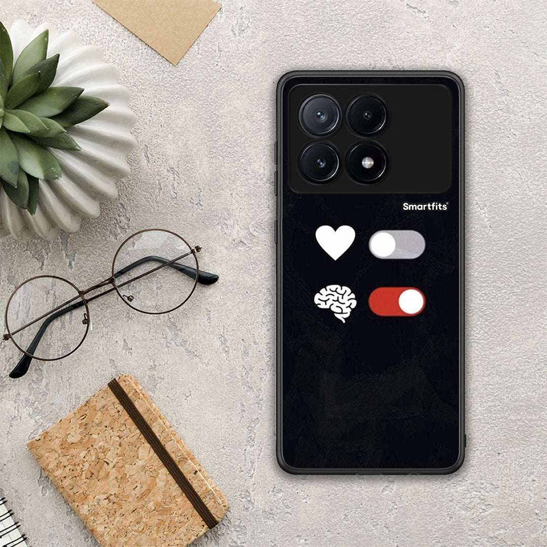 Heart Vs Brain - Xiaomi Poco X6 Pro 5G θήκη