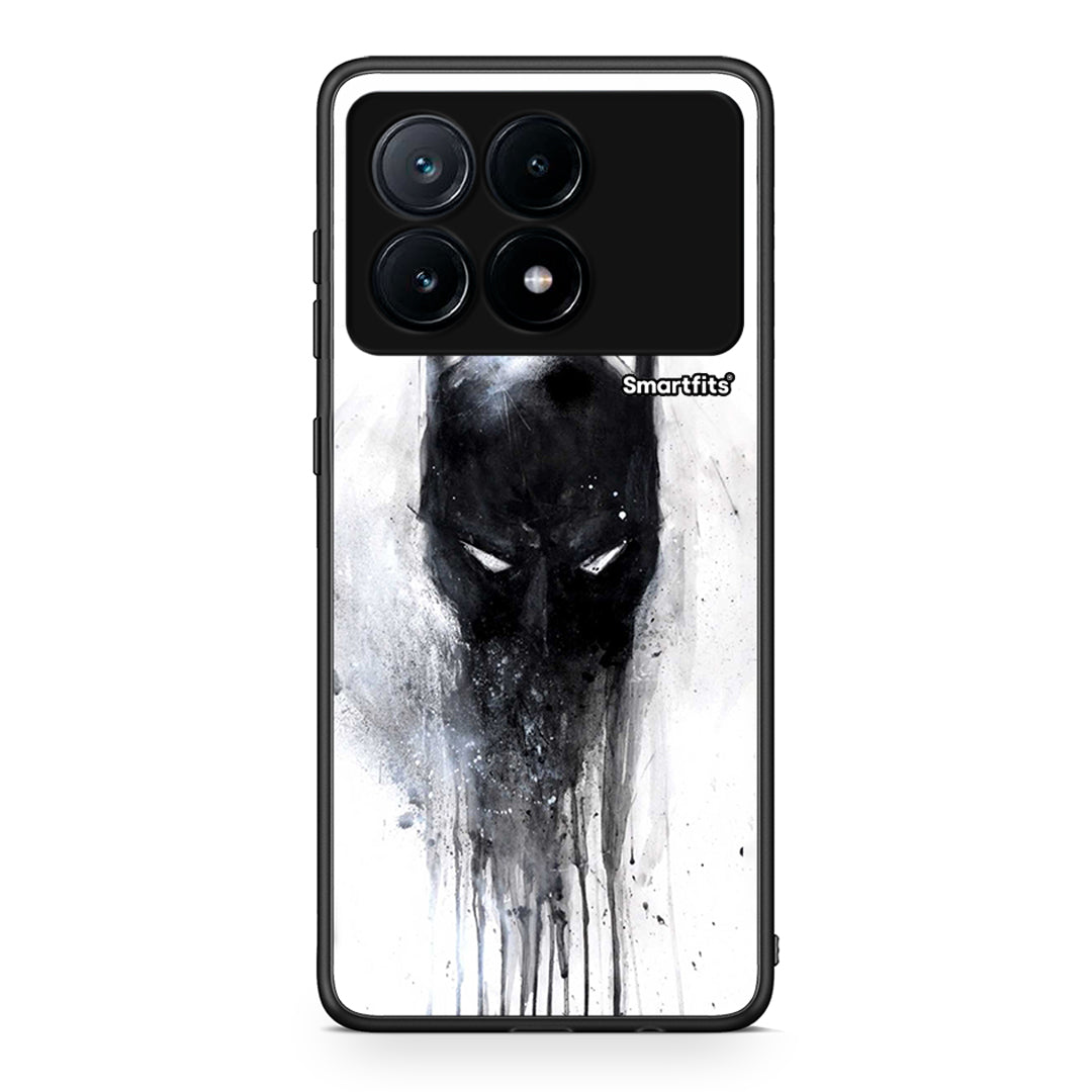 4 - Xiaomi Poco X6 Pro 5G Paint Bat Hero case, cover, bumper