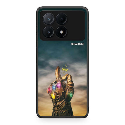 Xiaomi Poco X6 Pro 5G Infinity Snap θήκη από τη Smartfits με σχέδιο στο πίσω μέρος και μαύρο περίβλημα | Smartphone case with colorful back and black bezels by Smartfits