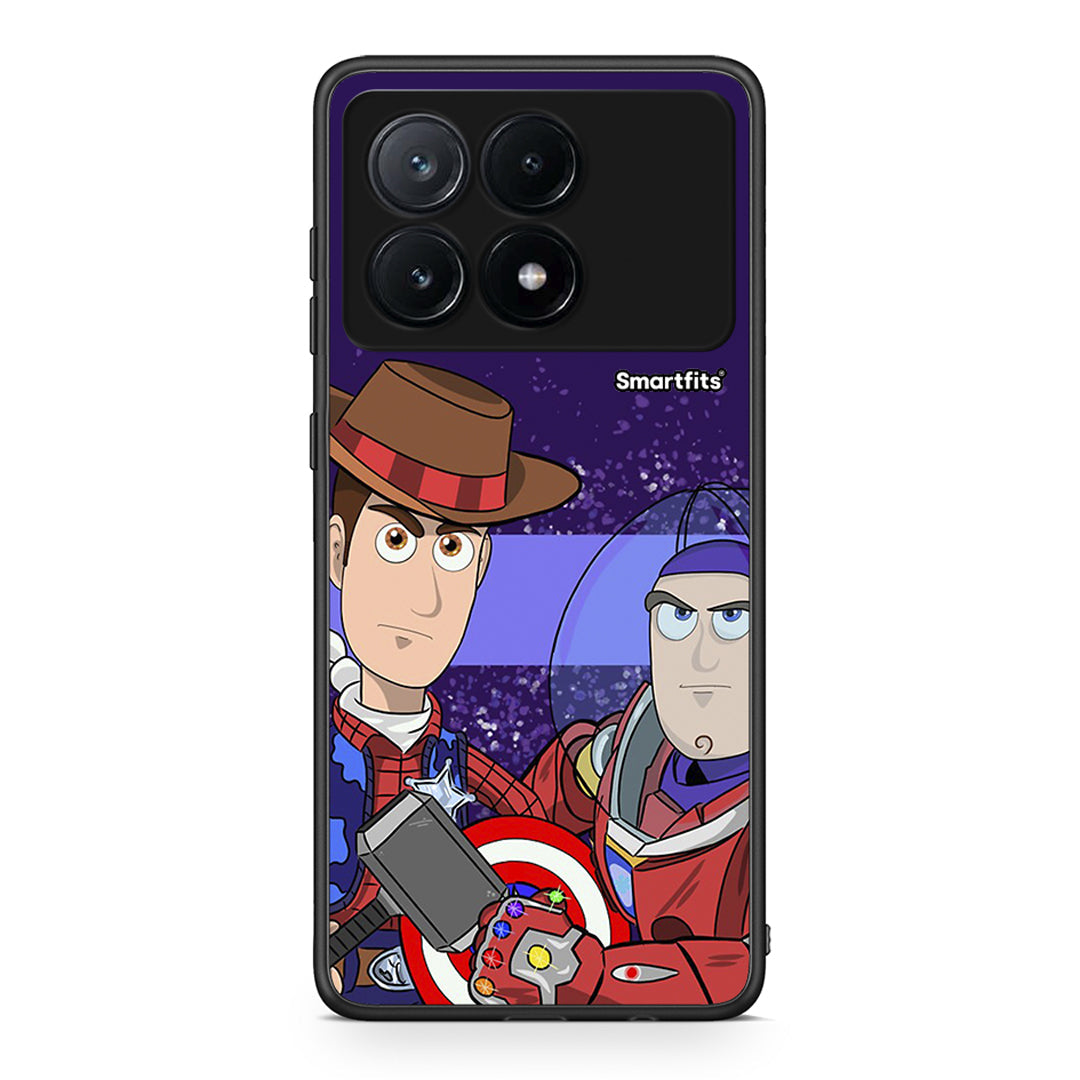 Xiaomi Poco X6 Pro 5G Infinity Story θήκη από τη Smartfits με σχέδιο στο πίσω μέρος και μαύρο περίβλημα | Smartphone case with colorful back and black bezels by Smartfits