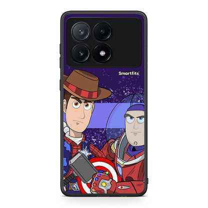 Xiaomi Poco X6 Pro 5G Infinity Story θήκη από τη Smartfits με σχέδιο στο πίσω μέρος και μαύρο περίβλημα | Smartphone case with colorful back and black bezels by Smartfits