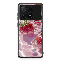 Thumbnail for Xiaomi Poco X6 Pro 5G Juicy Strawberries θήκη από τη Smartfits με σχέδιο στο πίσω μέρος και μαύρο περίβλημα | Smartphone case with colorful back and black bezels by Smartfits