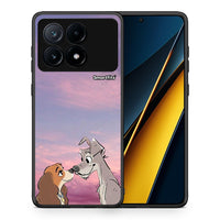 Thumbnail for Θήκη Xiaomi Poco X6 Pro 5G Lady And Tramp από τη Smartfits με σχέδιο στο πίσω μέρος και μαύρο περίβλημα | Xiaomi Poco X6 Pro 5G Lady And Tramp case with colorful back and black bezels