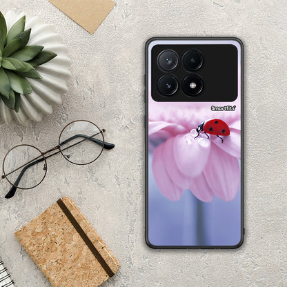 Ladybug Flower - Xiaomi Poco X6 Pro 5G θήκη