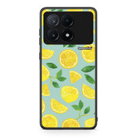 Thumbnail for Xiaomi Poco X6 Pro 5G Lemons θήκη από τη Smartfits με σχέδιο στο πίσω μέρος και μαύρο περίβλημα | Smartphone case with colorful back and black bezels by Smartfits