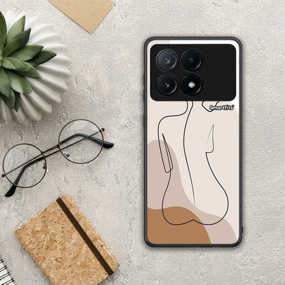 LineArt Woman - Xiaomi Poco X6 Pro 5G θήκη