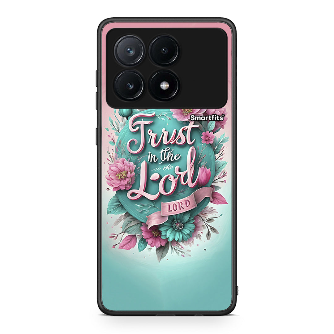 Xiaomi Poco X6 Pro 5G Lord Trust θήκη από τη Smartfits με σχέδιο στο πίσω μέρος και μαύρο περίβλημα | Smartphone case with colorful back and black bezels by Smartfits