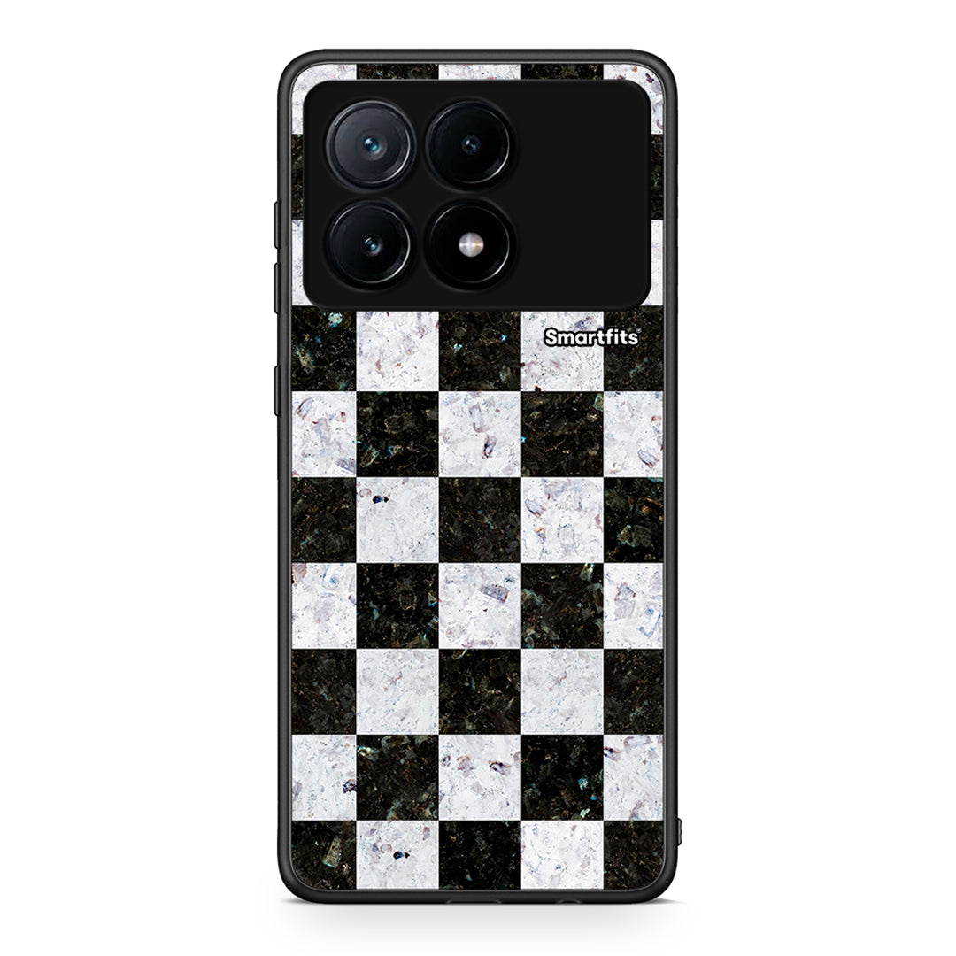 4 - Xiaomi Poco X6 Pro 5G Square Geometric Marble case, cover, bumper