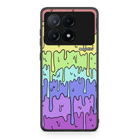 Thumbnail for Xiaomi Poco X6 Pro 5G Melting Rainbow θήκη από τη Smartfits με σχέδιο στο πίσω μέρος και μαύρο περίβλημα | Smartphone case with colorful back and black bezels by Smartfits