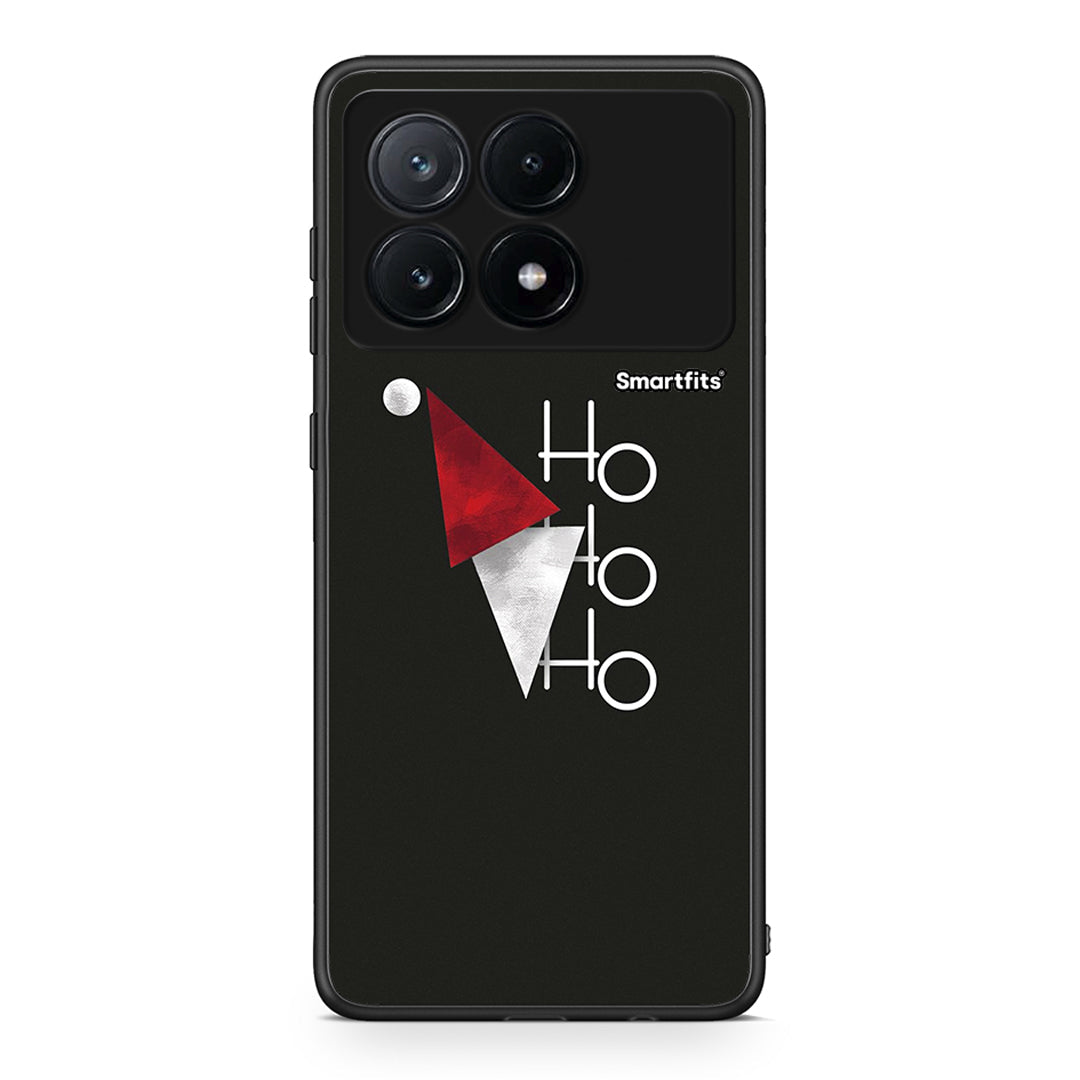 Xiaomi Poco X6 Pro 5G Minimal Christmas θήκη από τη Smartfits με σχέδιο στο πίσω μέρος και μαύρο περίβλημα | Smartphone case with colorful back and black bezels by Smartfits