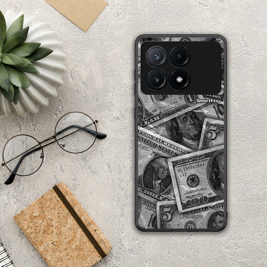 Money Dollars - Xiaomi Poco X6 Pro 5G θήκη