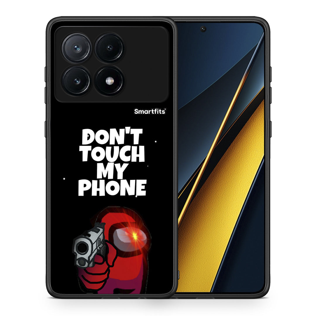 Θήκη Xiaomi Poco X6 Pro 5G My Phone από τη Smartfits με σχέδιο στο πίσω μέρος και μαύρο περίβλημα | Xiaomi Poco X6 Pro 5G My Phone case with colorful back and black bezels