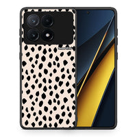 Thumbnail for Θήκη Xiaomi Poco X6 Pro 5G New Polka Dots από τη Smartfits με σχέδιο στο πίσω μέρος και μαύρο περίβλημα | Xiaomi Poco X6 Pro 5G New Polka Dots case with colorful back and black bezels