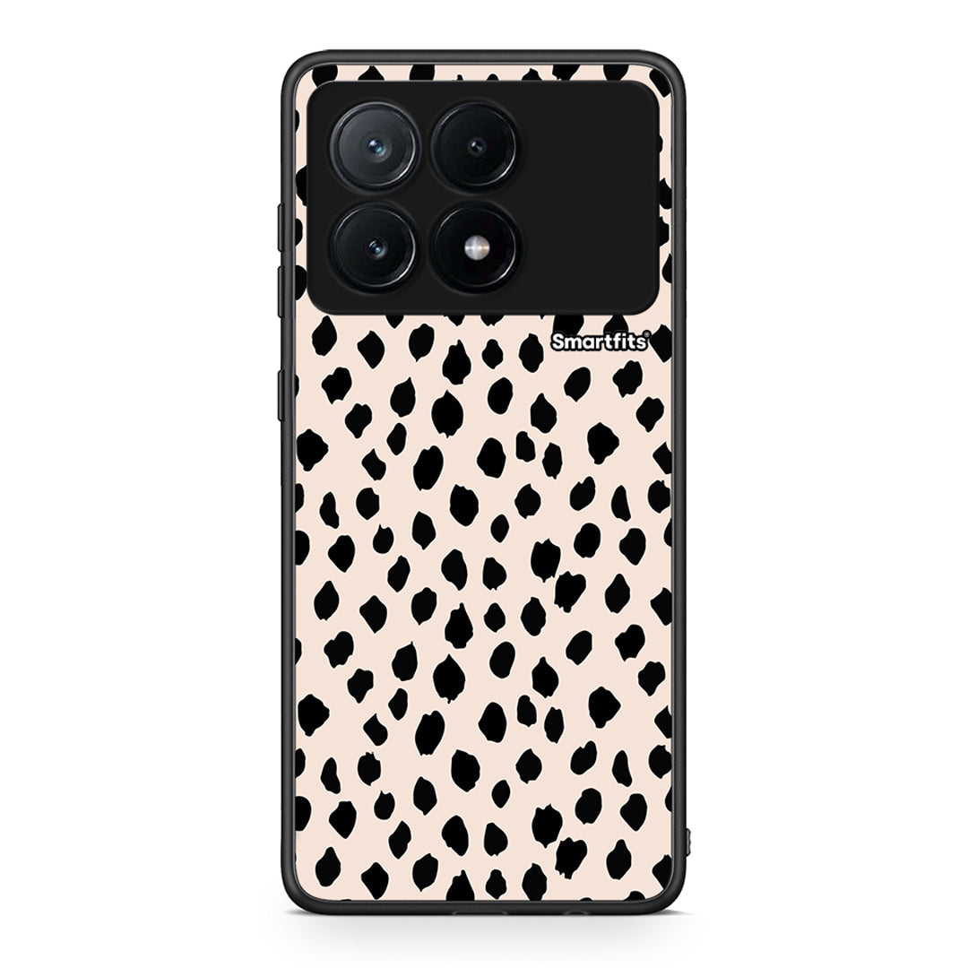 Xiaomi Poco X6 Pro 5G New Polka Dots θήκη από τη Smartfits με σχέδιο στο πίσω μέρος και μαύρο περίβλημα | Smartphone case with colorful back and black bezels by Smartfits