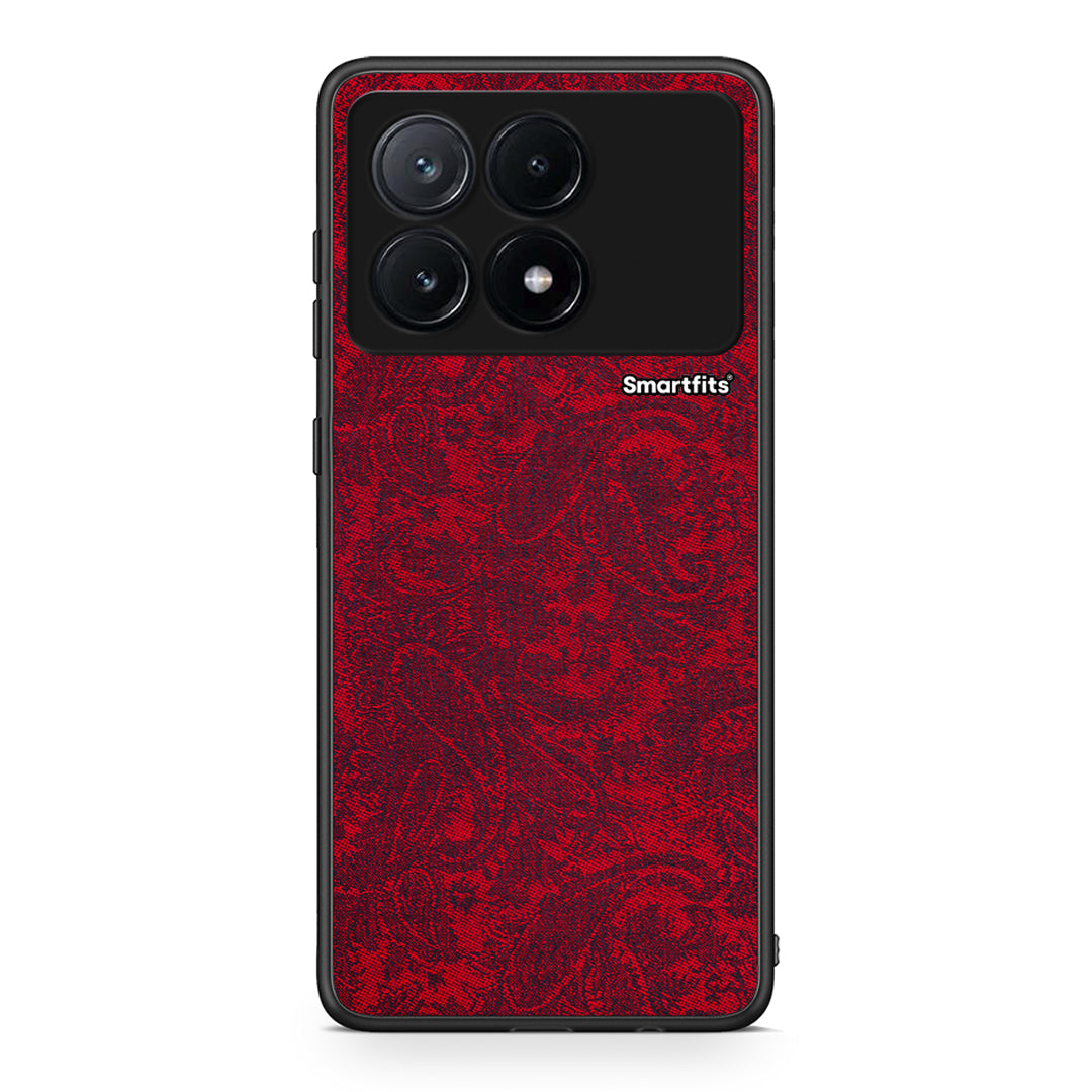 Xiaomi Poco X6 Pro 5G Paisley Cashmere θήκη από τη Smartfits με σχέδιο στο πίσω μέρος και μαύρο περίβλημα | Smartphone case with colorful back and black bezels by Smartfits