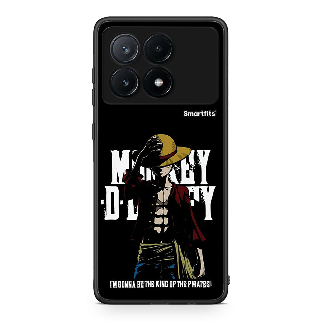 Xiaomi Poco X6 Pro 5G Pirate King θήκη από τη Smartfits με σχέδιο στο πίσω μέρος και μαύρο περίβλημα | Smartphone case with colorful back and black bezels by Smartfits