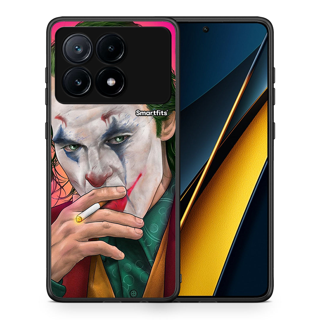 Θήκη Xiaomi Poco X6 Pro 5G JokesOnU PopArt από τη Smartfits με σχέδιο στο πίσω μέρος και μαύρο περίβλημα | Xiaomi Poco X6 Pro 5G JokesOnU PopArt case with colorful back and black bezels