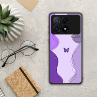 Thumbnail for Purple Mariposa - Xiaomi Poco X6 Pro 5G θήκη