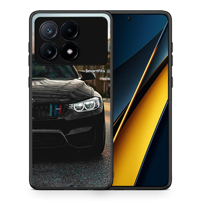Θήκη Xiaomi Poco X6 Pro 5G M3 Racing από τη Smartfits με σχέδιο στο πίσω μέρος και μαύρο περίβλημα | Xiaomi Poco X6 Pro 5G M3 Racing case with colorful back and black bezels