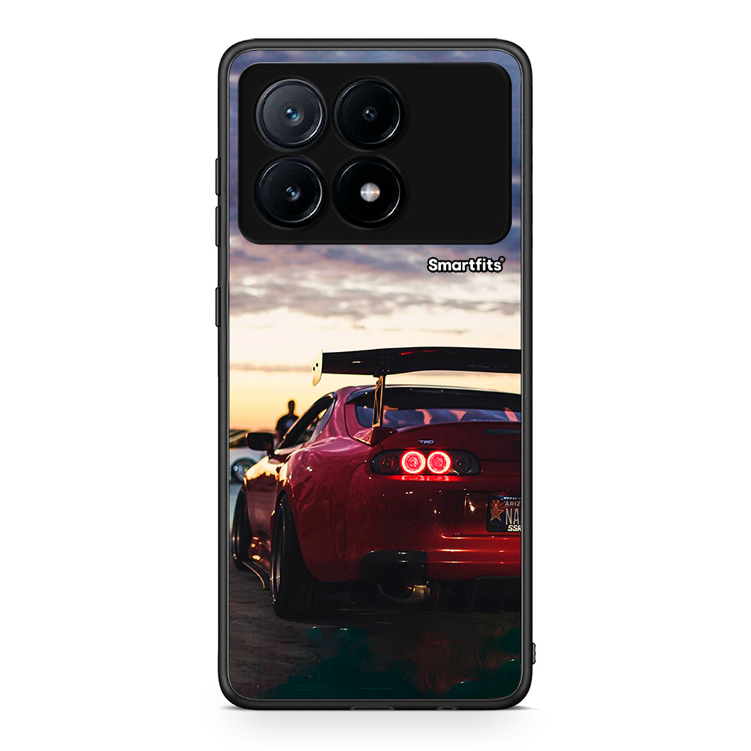 Xiaomi Poco X6 Pro 5G Racing Supra θήκη από τη Smartfits με σχέδιο στο πίσω μέρος και μαύρο περίβλημα | Smartphone case with colorful back and black bezels by Smartfits