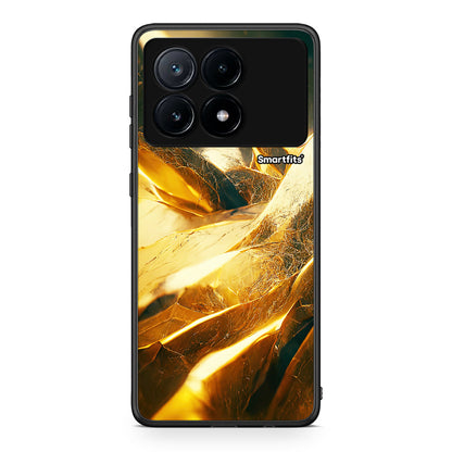 Xiaomi Poco X6 Pro 5G Real Gold θήκη από τη Smartfits με σχέδιο στο πίσω μέρος και μαύρο περίβλημα | Smartphone case with colorful back and black bezels by Smartfits