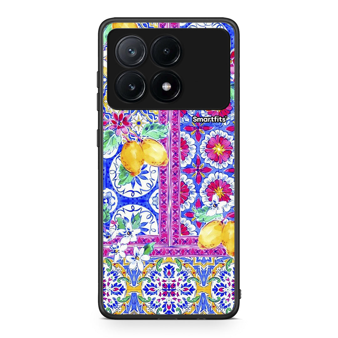 Xiaomi Poco X6 Pro 5G Retro Spring θήκη από τη Smartfits με σχέδιο στο πίσω μέρος και μαύρο περίβλημα | Smartphone case with colorful back and black bezels by Smartfits