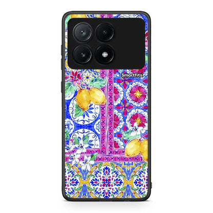 Xiaomi Poco X6 Pro 5G Retro Spring θήκη από τη Smartfits με σχέδιο στο πίσω μέρος και μαύρο περίβλημα | Smartphone case with colorful back and black bezels by Smartfits
