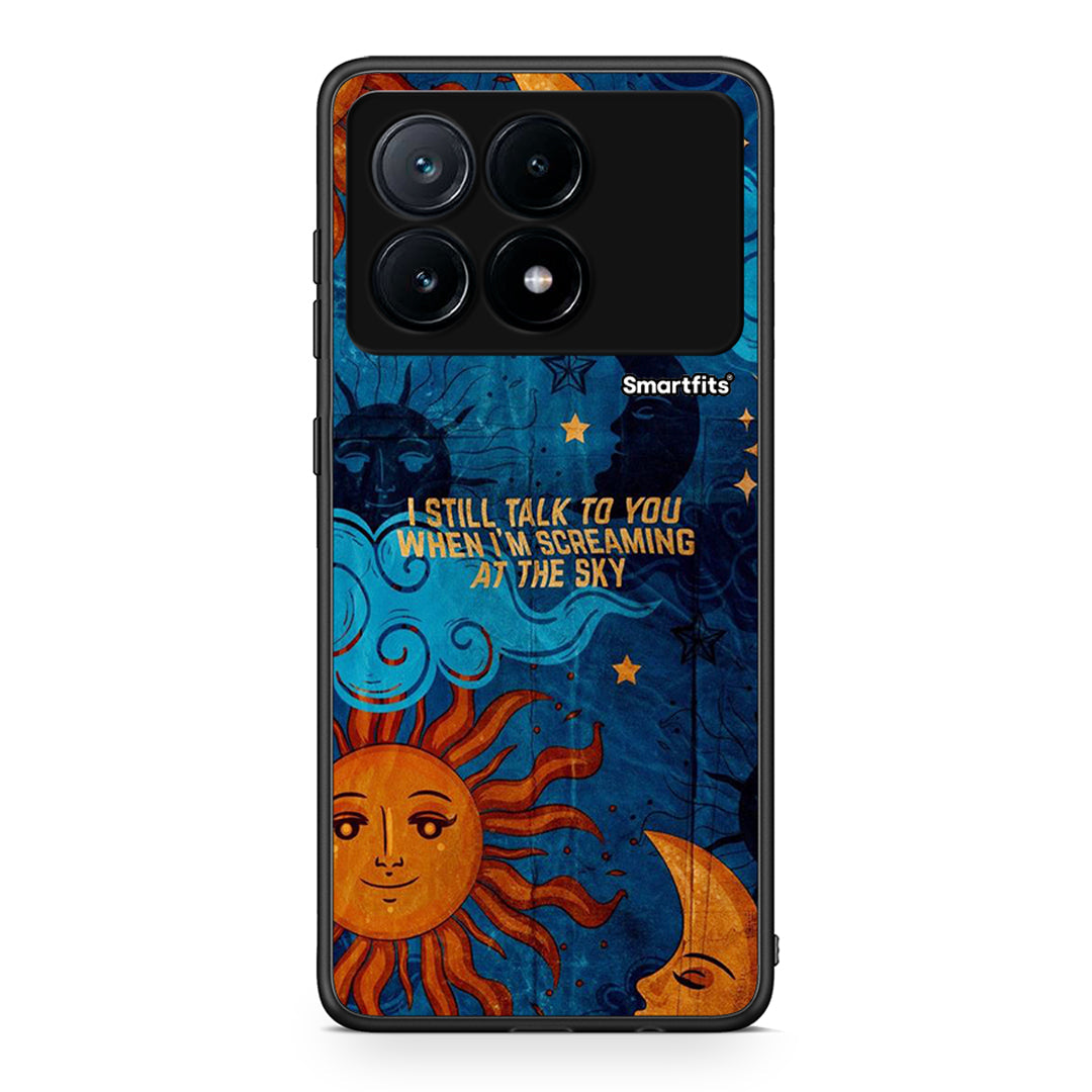 Xiaomi Poco X6 Pro 5G Screaming Sky θήκη από τη Smartfits με σχέδιο στο πίσω μέρος και μαύρο περίβλημα | Smartphone case with colorful back and black bezels by Smartfits