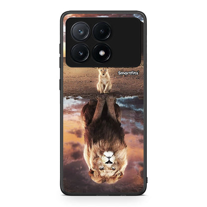Xiaomi Poco X6 Pro 5G Sunset Dreams Θήκη Αγίου Βαλεντίνου από τη Smartfits με σχέδιο στο πίσω μέρος και μαύρο περίβλημα | Smartphone case with colorful back and black bezels by Smartfits