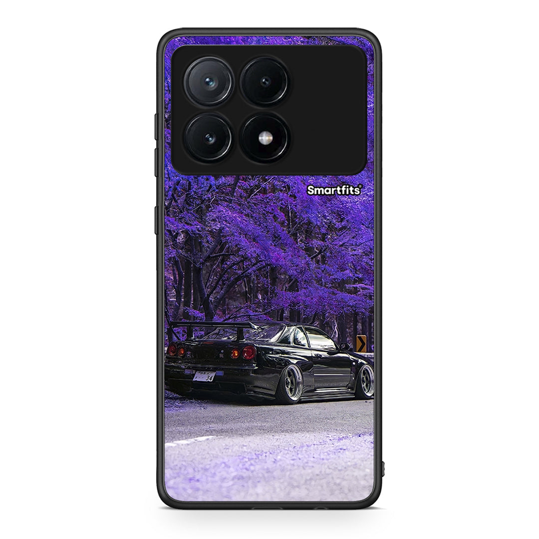 Xiaomi Poco X6 Pro 5G Super Car Θήκη Αγίου Βαλεντίνου από τη Smartfits με σχέδιο στο πίσω μέρος και μαύρο περίβλημα | Smartphone case with colorful back and black bezels by Smartfits