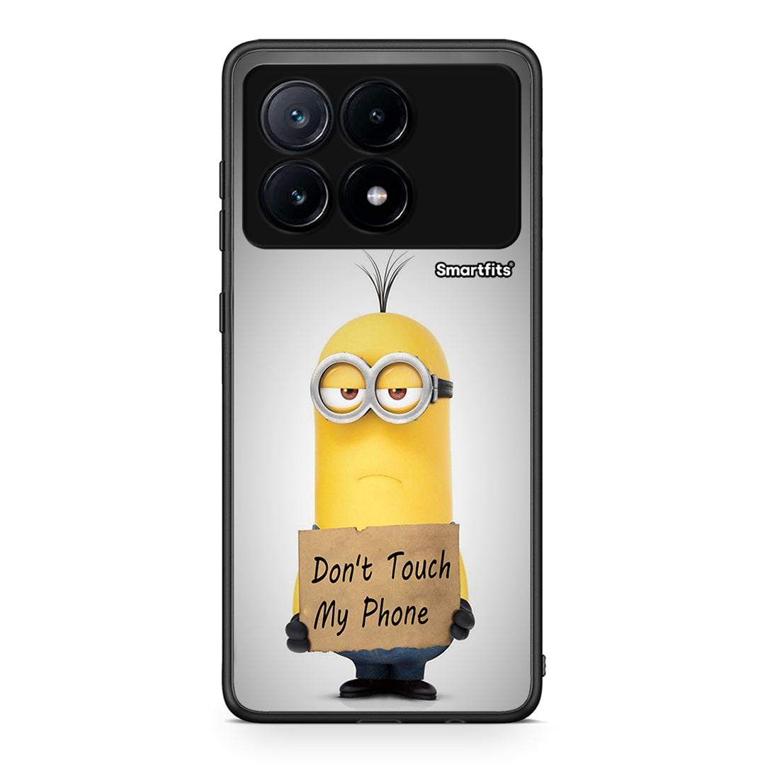 4 - Xiaomi Poco X6 Pro 5G Minion Text case, cover, bumper